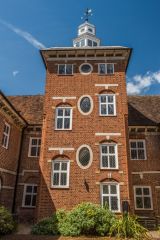 The bell tower at Hall Place