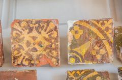 Medieval tiles from Lesnes Abbey