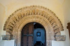 The 12th century south doorway