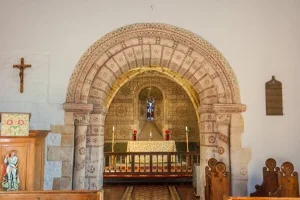 The chancel arch