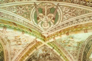 The sanctuary roof