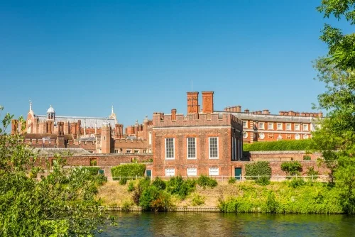 Hampton Court Palace and the River Thames