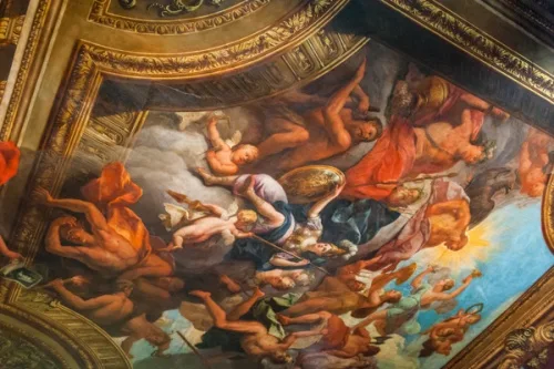 Staircase murals by James Thornhill