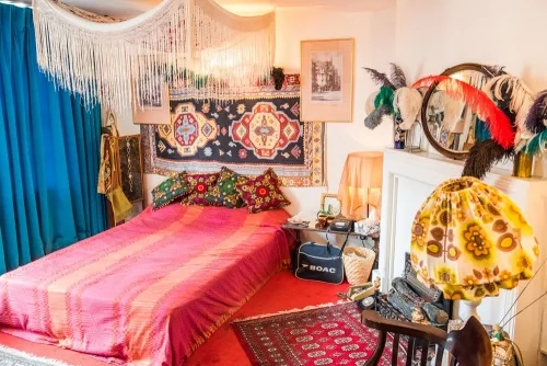 Jimi Hendrix's bedroom