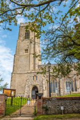 The 15th century west tower