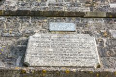 The inscription over the entrance door