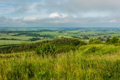 Looking east from the monument's base