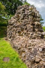 The southeast view of the wall