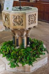 The octagonal font