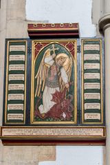 The tryptych WWI memorial