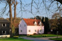 A pretty house just off the green