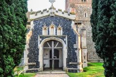 The south porch of All Saints church