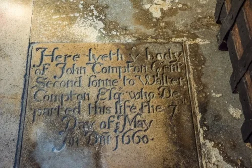 John Compton memorial, 1660