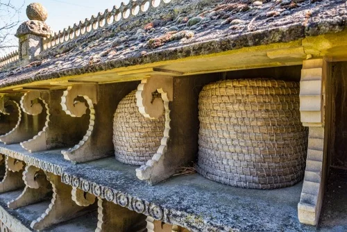 The bee boles and skeps