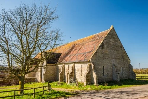 The barn from St Mary's Church
