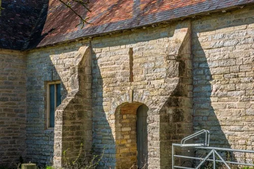 Buttresses, south wall