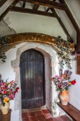The Romanesque south doorway