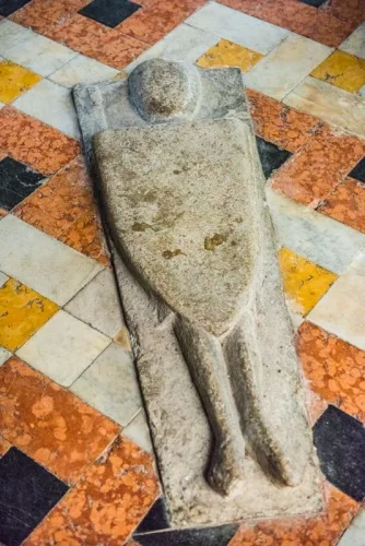 Effigy of an unknown 13th-century knight