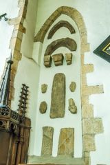 Saxon carved stone fragments