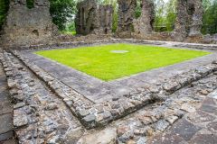 The priory cloisters