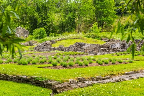 The medieval monastic pleasure gardens