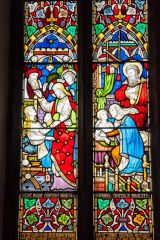 The Metcalfe memorial window in the Lady Chapel