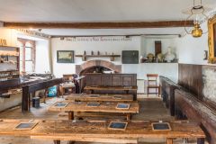 Another view of the ground-floor schoolroom