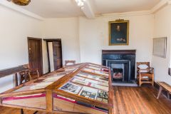 The first-floor exhibition area