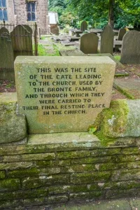 Site of the churchyard gate