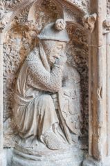 Sleping soldier on the Easter Sepelchre base