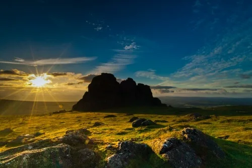 Haytor Rocks Sunrise