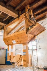 The huge bolter, for grading flour