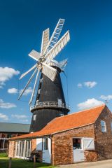Heckington, Heckington Windmill, now run by a charitable trust