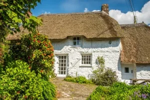 Thatched cottage, Helford, Cornwall