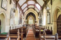 Looking east towards the chancel