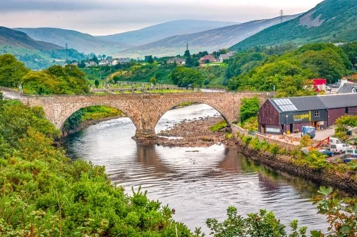The River Helmsdale and Telford's Bridge