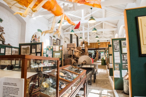 The museum interior