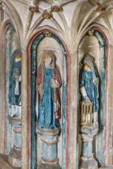 Figures on the font base