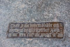 Robert Blakke brass, 1480