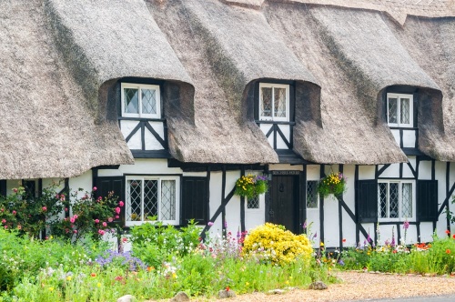 Thatched cottage, Hermingford Abbots