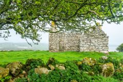 Approaching the chapel