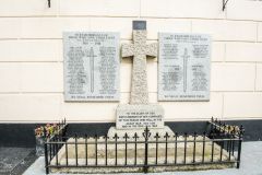 The village war memorial