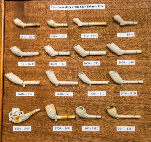 A timeline of historic clay pipes