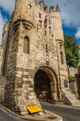 Henry VII Experience, The exterior of Micklegate Bar