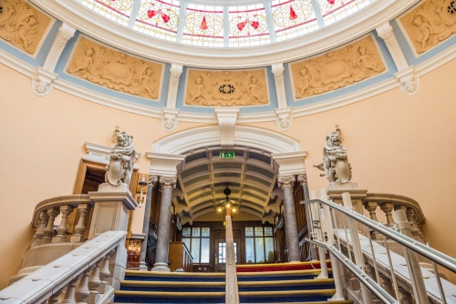 Hereford Town Hall, the Empire staircase