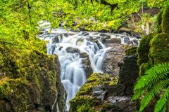 Black Linn waterfall
