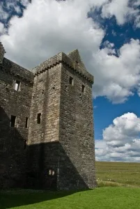 One of the 14th century corner towers
