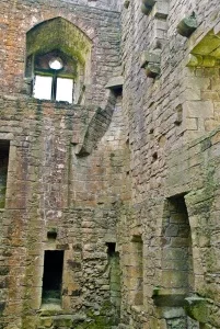 The castle interior