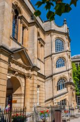 Hertford College, The Catte Street entrance into Old Quad