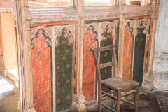 Heydon, St Peter & St Paul Church, Painted base of the 1480 screen